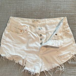 Loving good vibrations cutoffs Free People